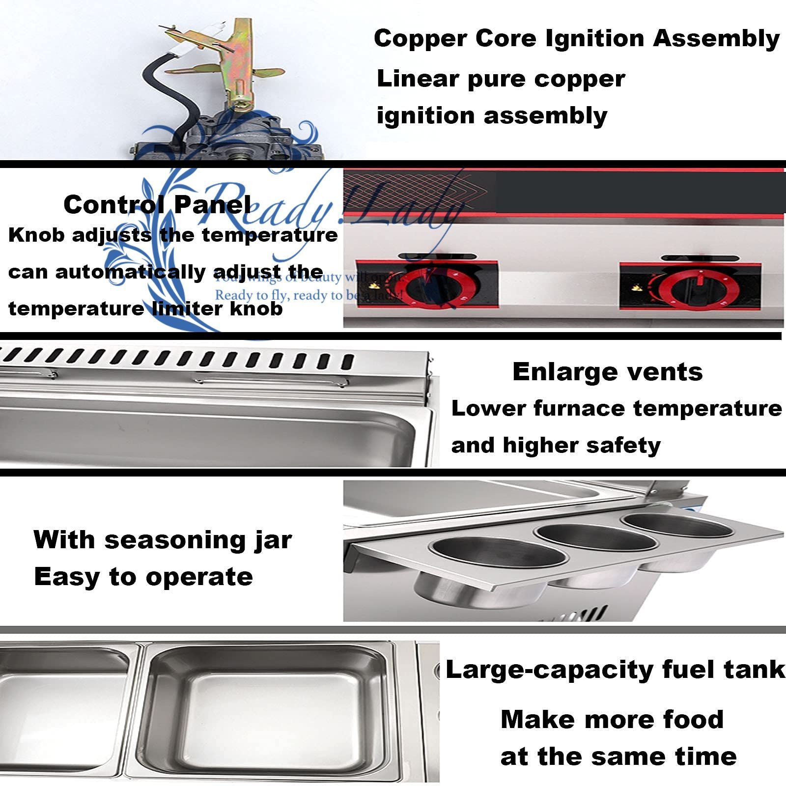 大容量ガスフライヤー 業務用家庭用ガスフライヤー