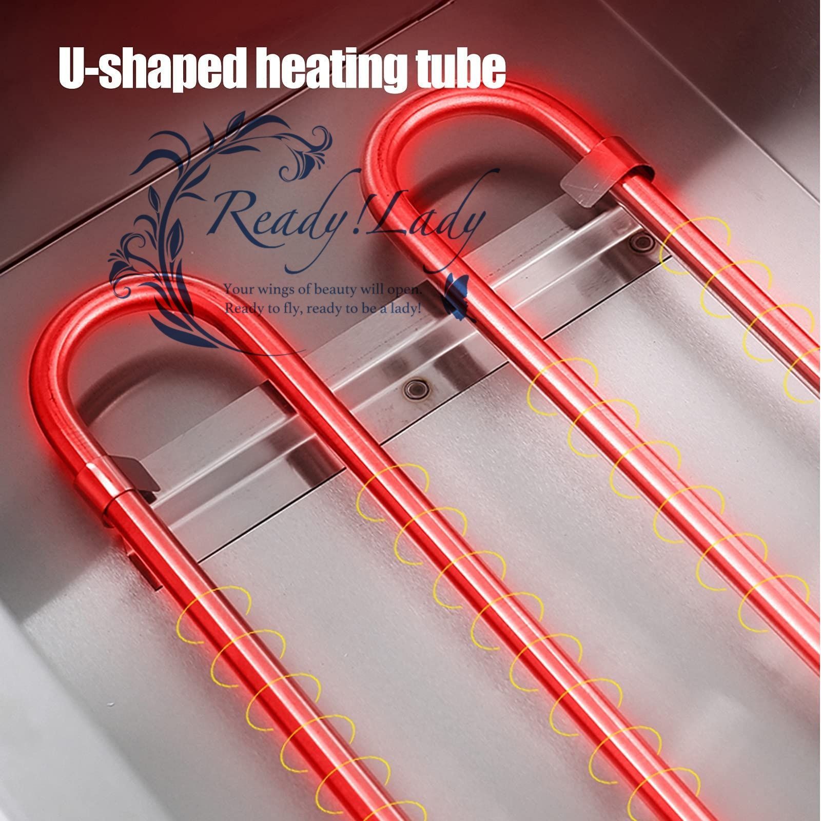 バスケットと蓋付き電気フライヤー