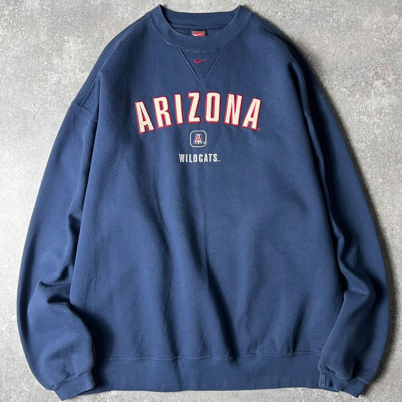 00s NIKE スウェット ユーロナイキ スウォッシュ カーキ センターロゴ 9e2c35999ce4aef59d4cac818f2c24