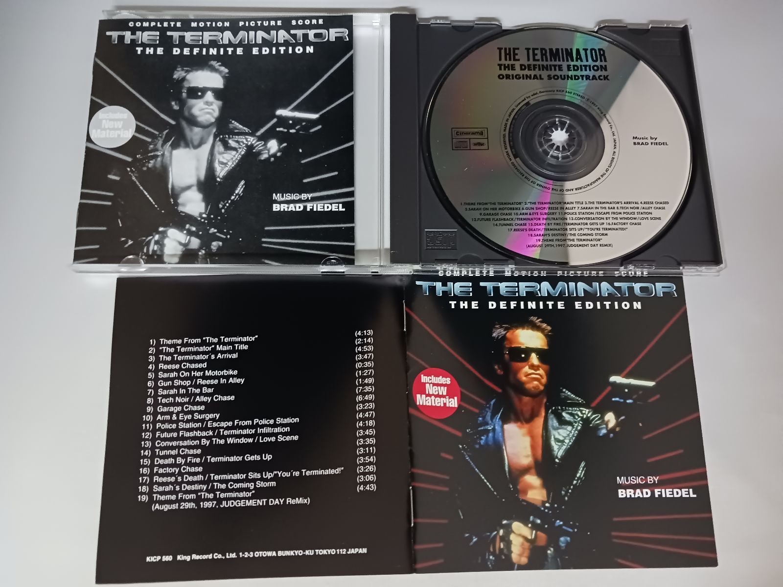 美品】CD ターミネーター(完全版) オリジナル・サウンドトラック