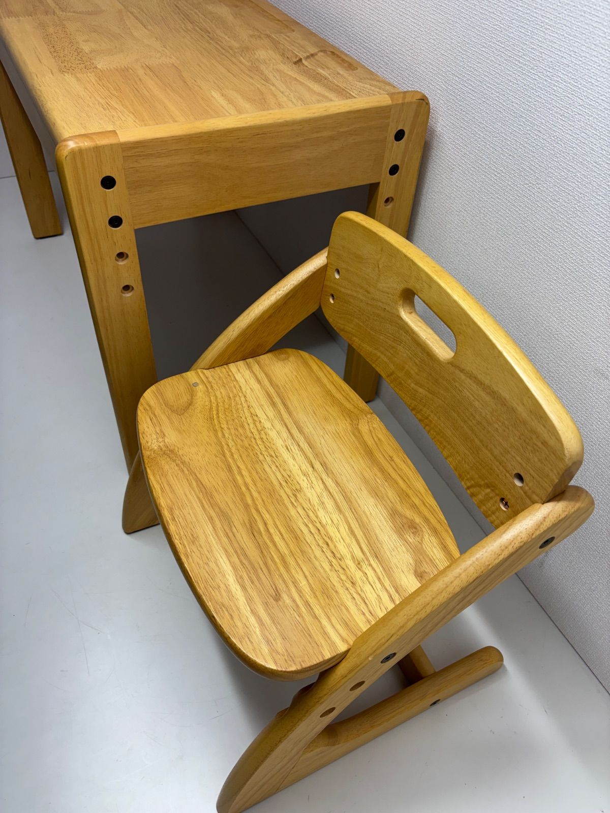 大和屋 YAMATOYA ブォーノ アミーチェ デスク＆チェアセット NA