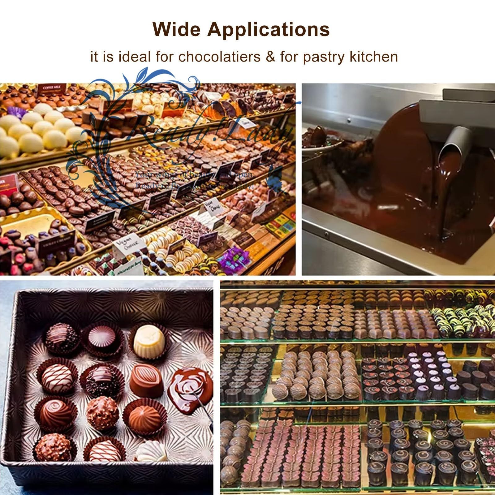 自動チョコレート溶解 混合機