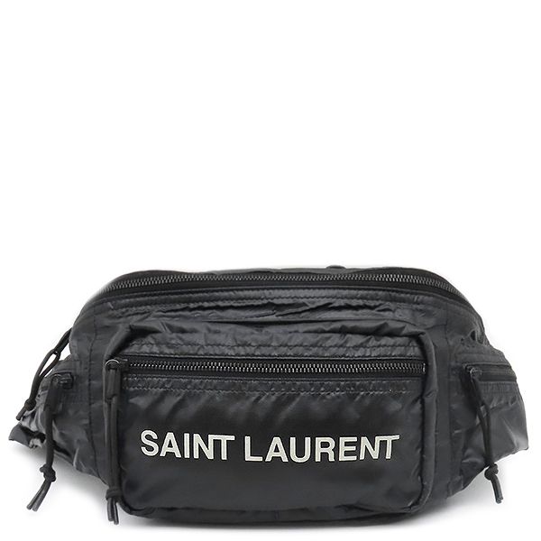 サンローラン SAINT LAURENT ボディバッグ ヌックス ナイロン ブラック