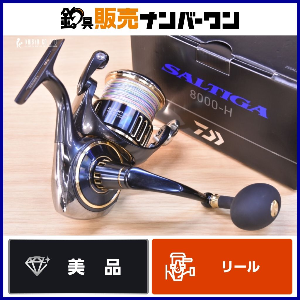 ダイワ 25 ソルティガ 8000-H DAIWA SALTIGA スピニングリール