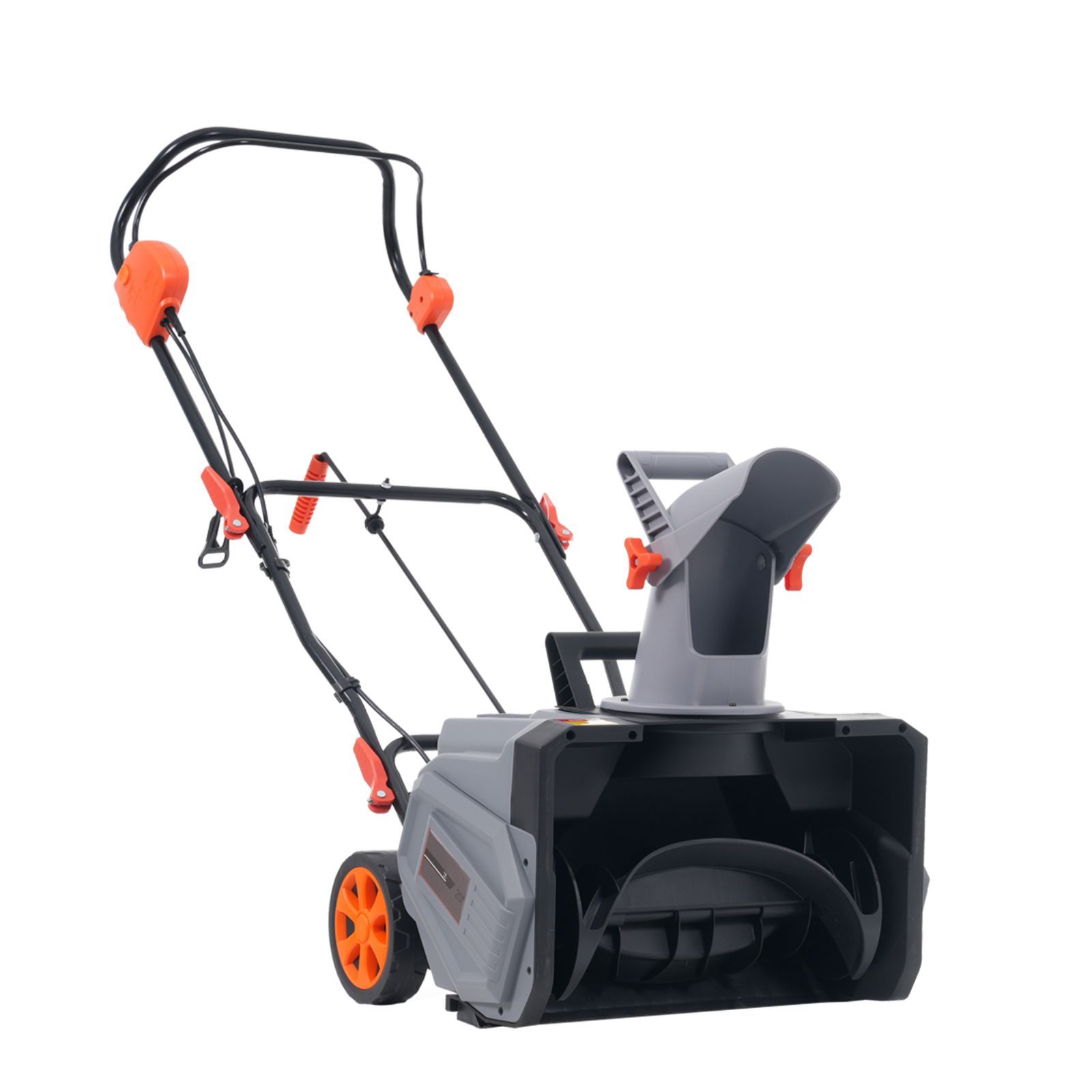 超人気！ 軽量小型除雪機 除雪幅46cm 除雪高27cm Grey 大型家庭用充電式除雪機 軽量、収納に便利 除雪幅46cm・除雪高27cm 10M