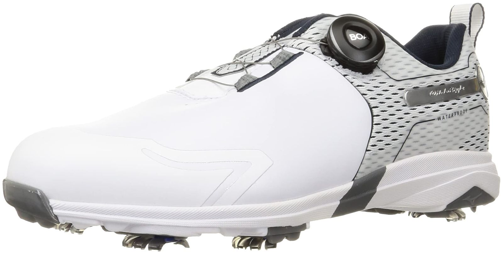 ミズノ] ゴルフシューズ ワイドスタイル SL ボア メンズ ホワイト
