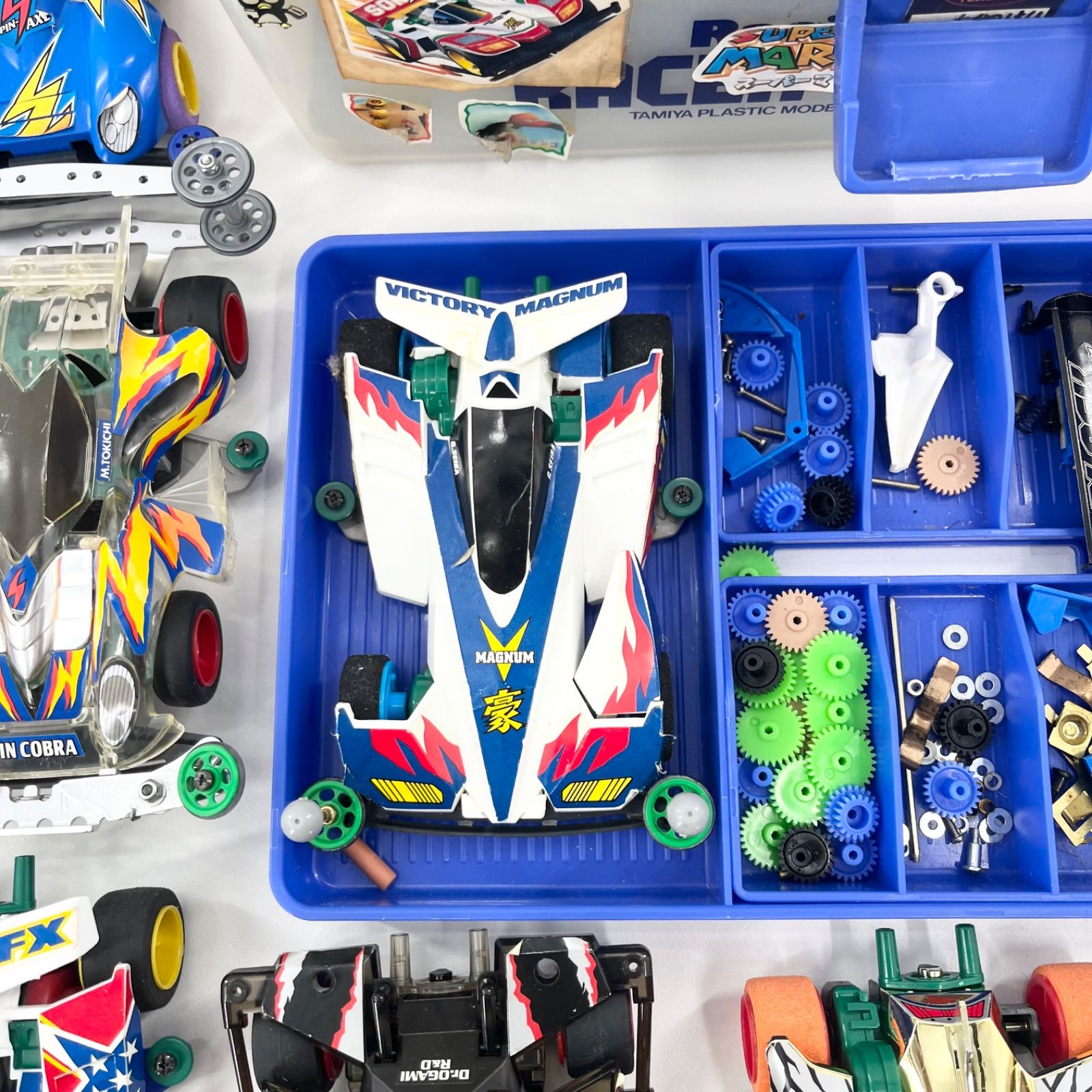 ミニ四駆 引退品 セット 本体多数 パーツ ボディ タイヤ シャーシ