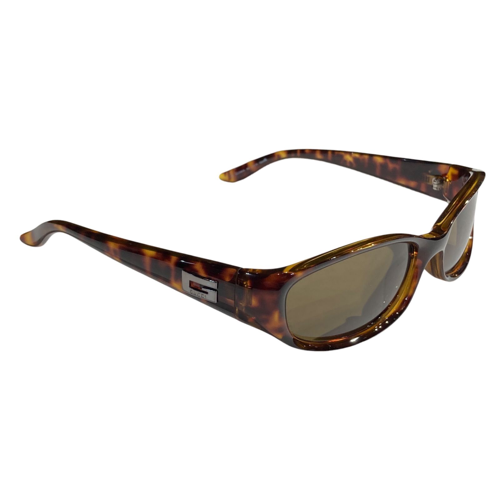 GUCCI グッチ Gロゴサングラス べっ甲柄／ブラウングラデーション GG