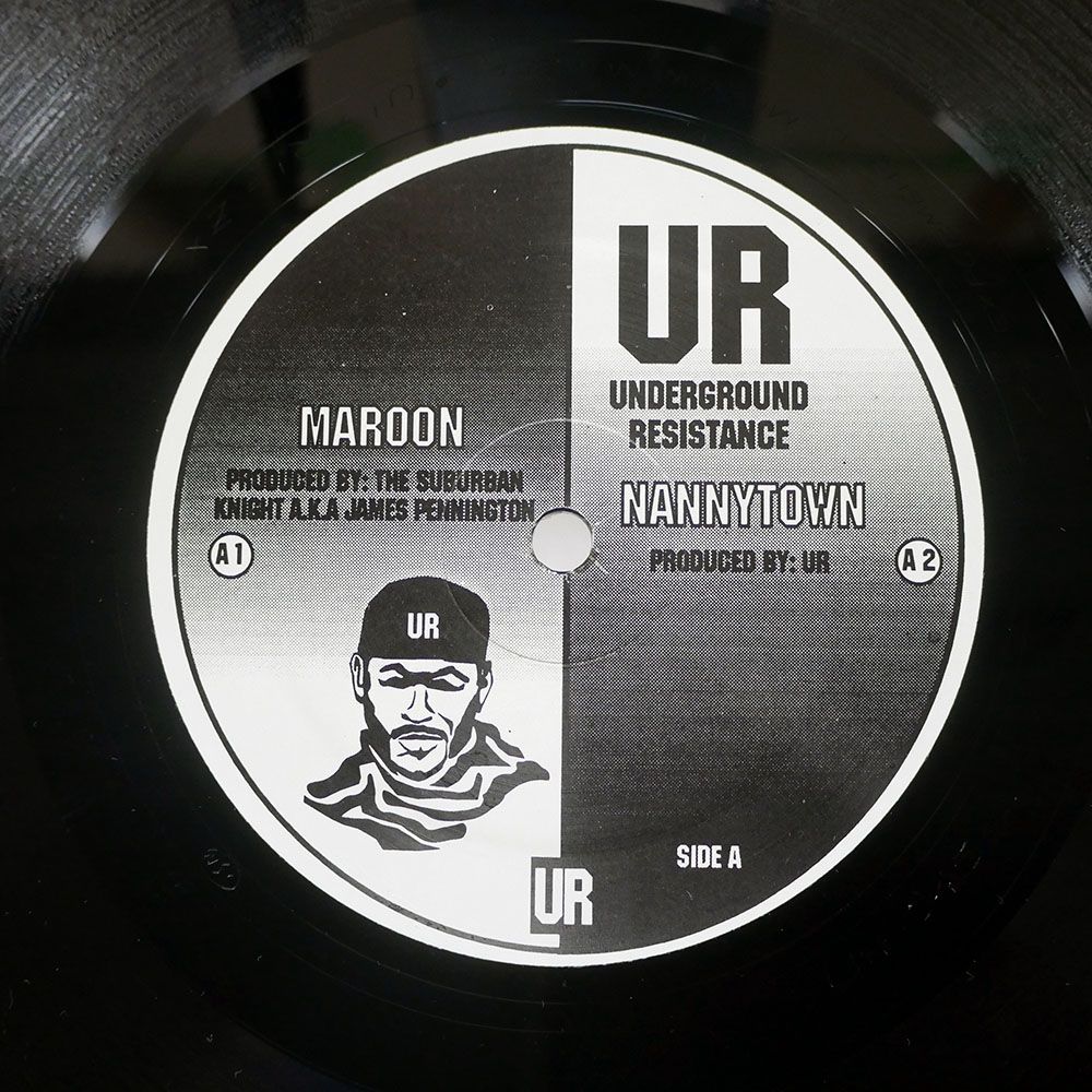 洋楽 UNDERGROUND RESISTANCE INTERSTELL UR-045 US盤 UNDERGROUND RESISTANCE/INTERSTELLAR FUGITIVES/UNDERGROUND