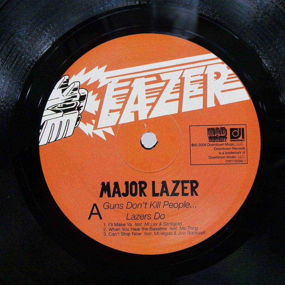  US盤 MAJOR LAZER|GUNS DON T KILL PEOPLE LAZERS DO| MUSIC LP その他 レコード