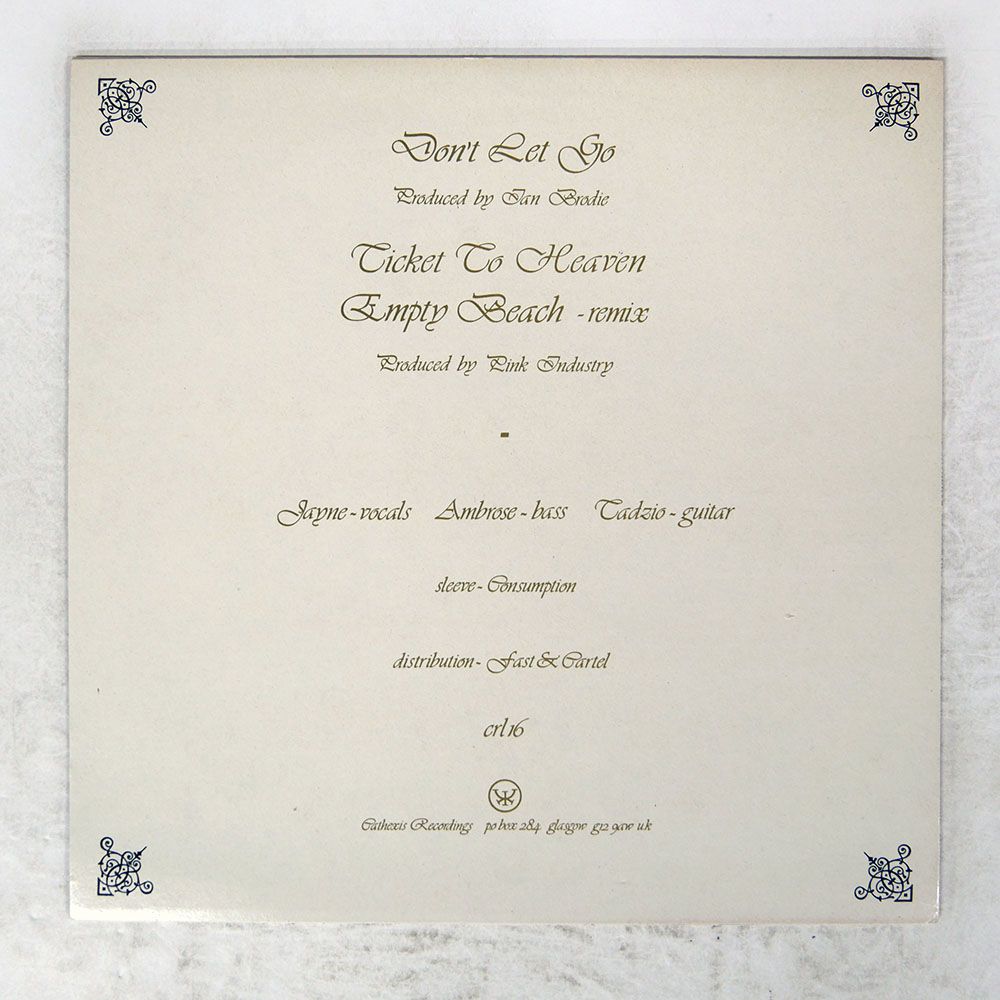 UK盤 PINK |DON T LET GO| CRL 16 12