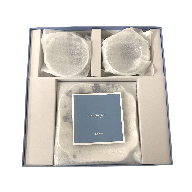  ティーカップ ソーサー セット 2客 ストロベリー ブルーム インディゴ ウェッジウッド ♥ カップ ソーサー コーヒー ティーカップ