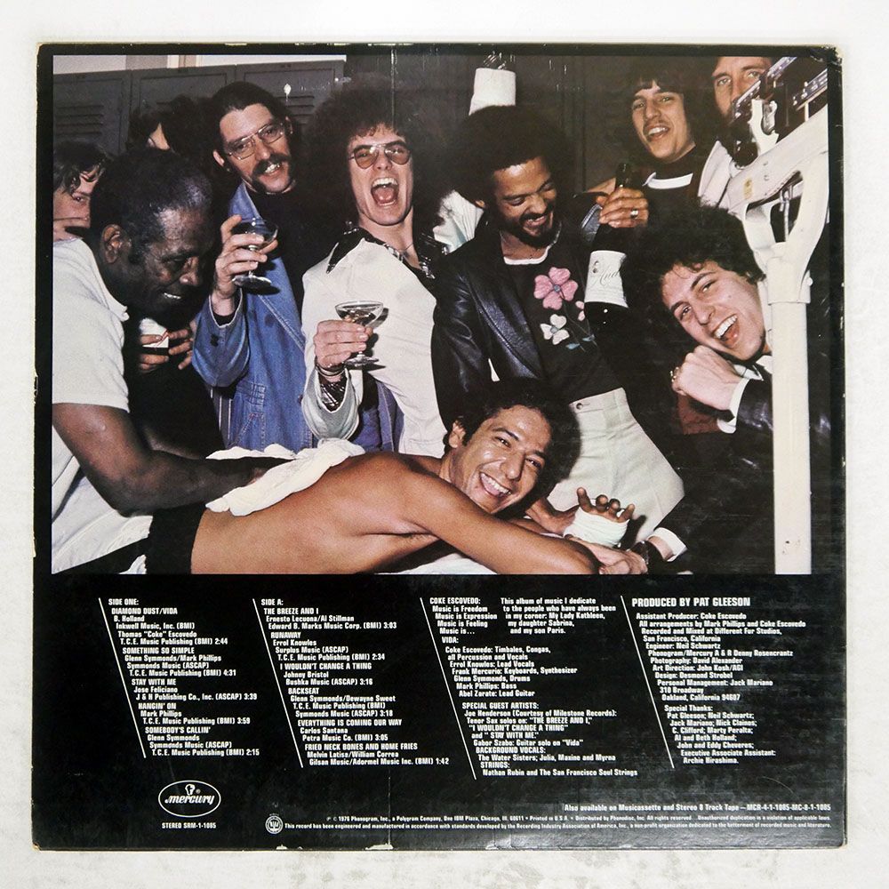 US盤 COKE |COMIN AT YA|MERCURY LP