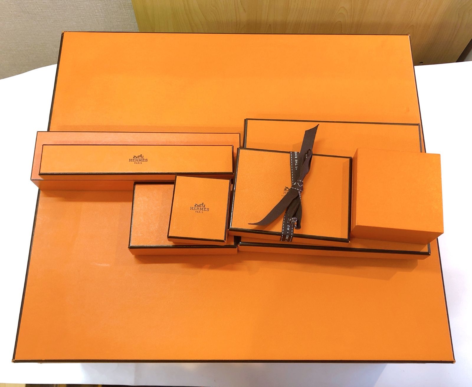 3614.3615】 エルメス 空箱 特大ボックス 他7点 バーキン ケリー