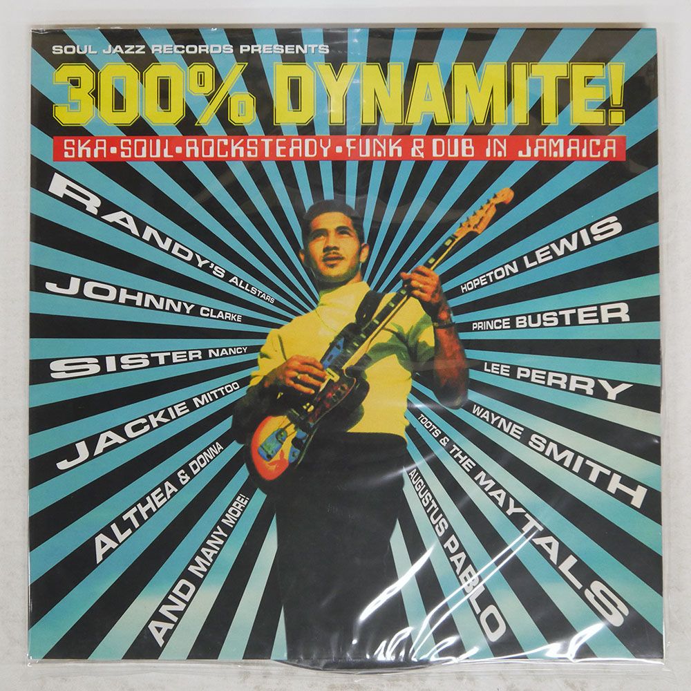 UK盤 VA/300% DYNAMITE!/SOUL JAZZ RECORDS SJR LP43 LP - メルカリ