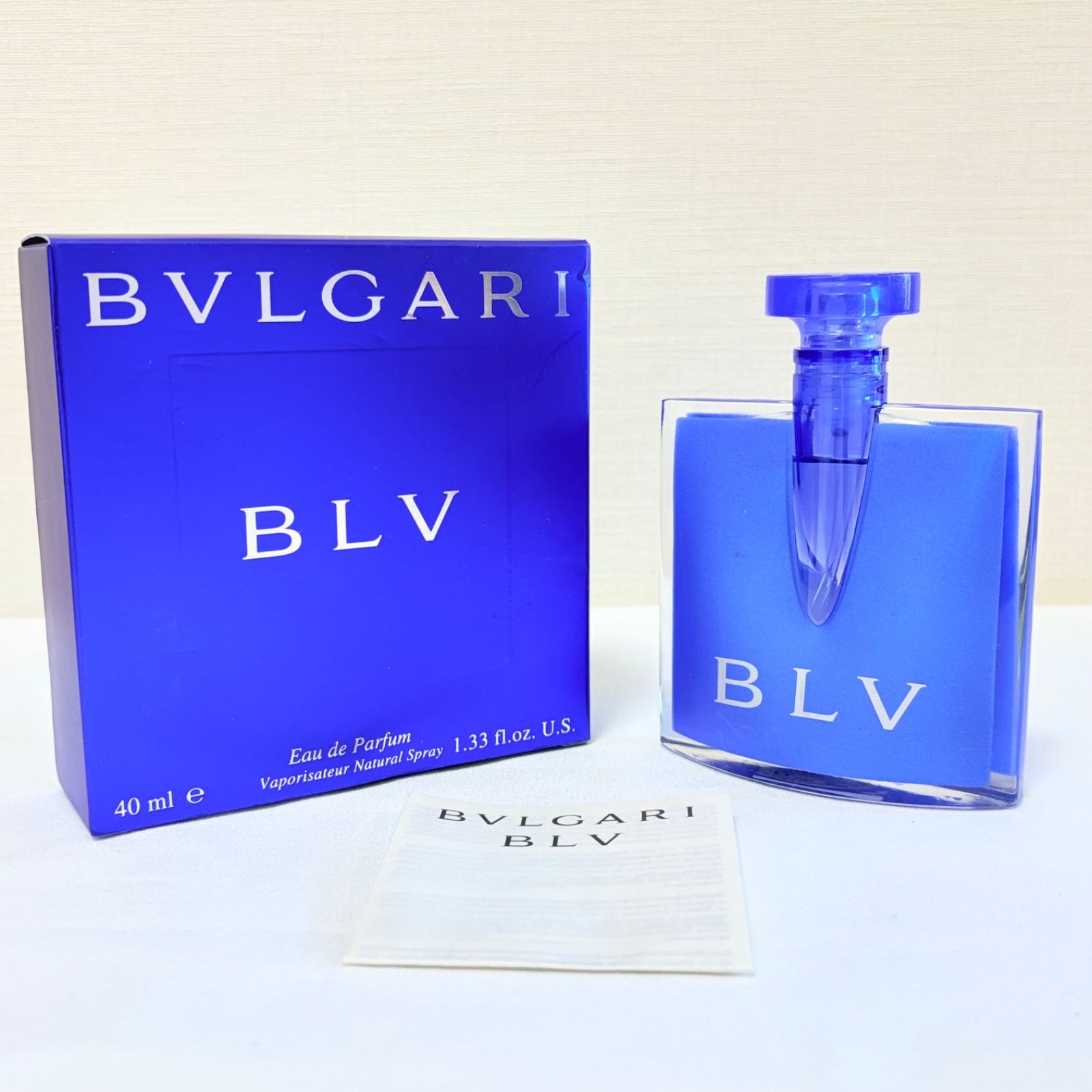 新品未使用 BVLGARI BLV EAU de PARFUM ブルガリ ブルー