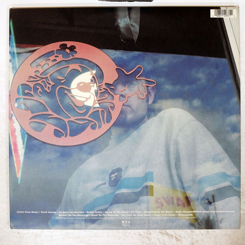 US盤 DJ SHADOW|PRIVATE PRESS|MCA LP