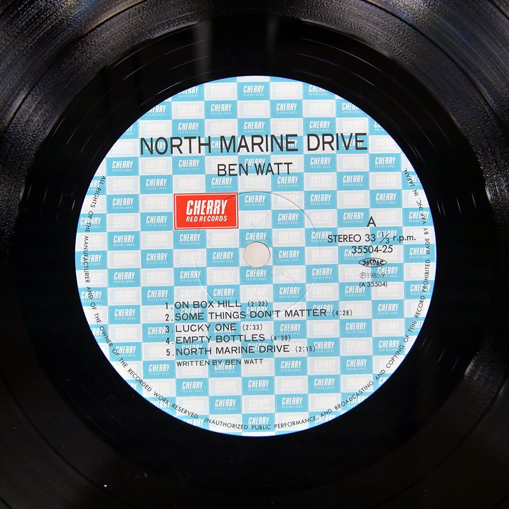 国内盤 BEN WATT/NORTH MARINE DRIVE/VAP 3550425 LP - メルカリ