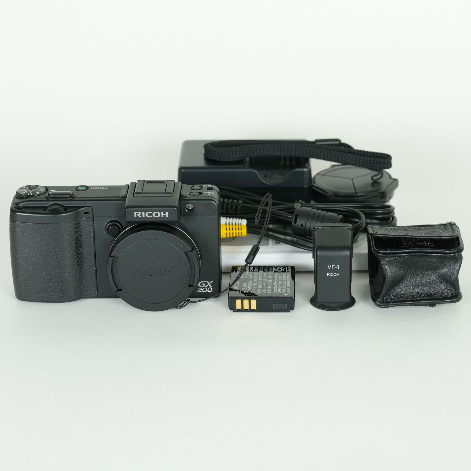 良品 | 液晶ビューファインダー VF-1付] RICOH GX200 | コンパクト