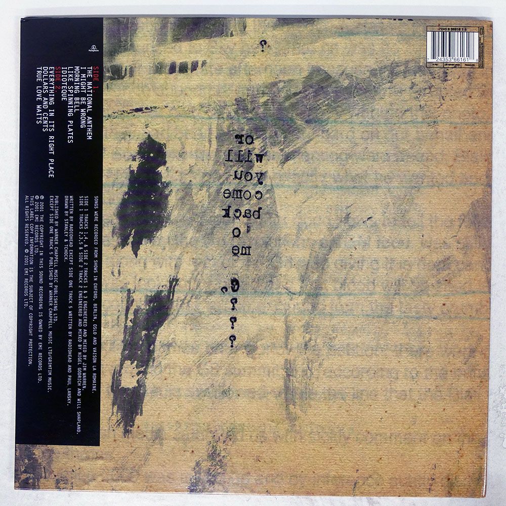 UK盤 |I MIGHT BE WRONG - LIVE | 12