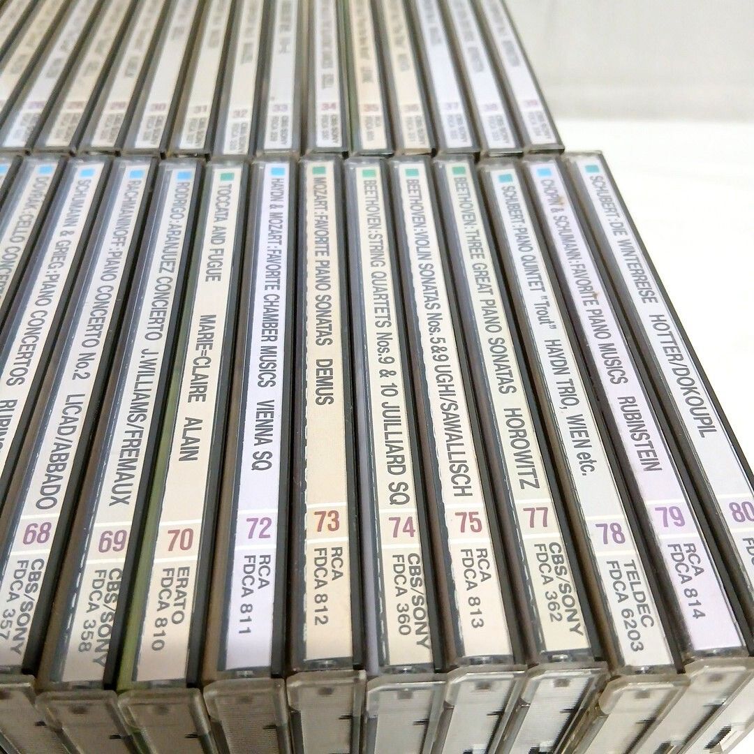 クラシック　Classic CD まとめ売り　約80枚 クラシックClassic CD まとめ売り約80枚