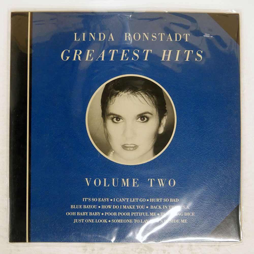 国内盤 LINDA RONSTADT/GREATEST HITS VOLUME TWO/ASYLUM P10928Y LP