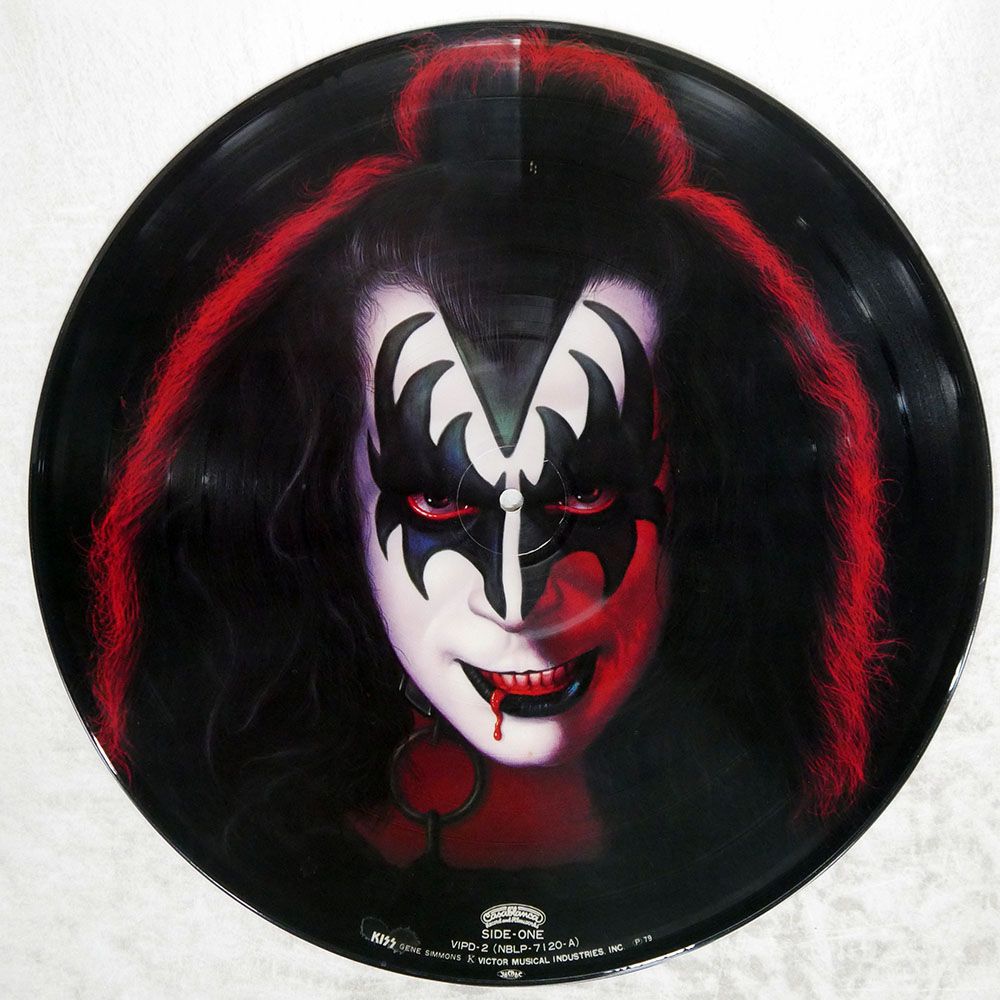  盤 KISS|GENE SIMMONS| VIPD 2 LP 洋楽 レコード