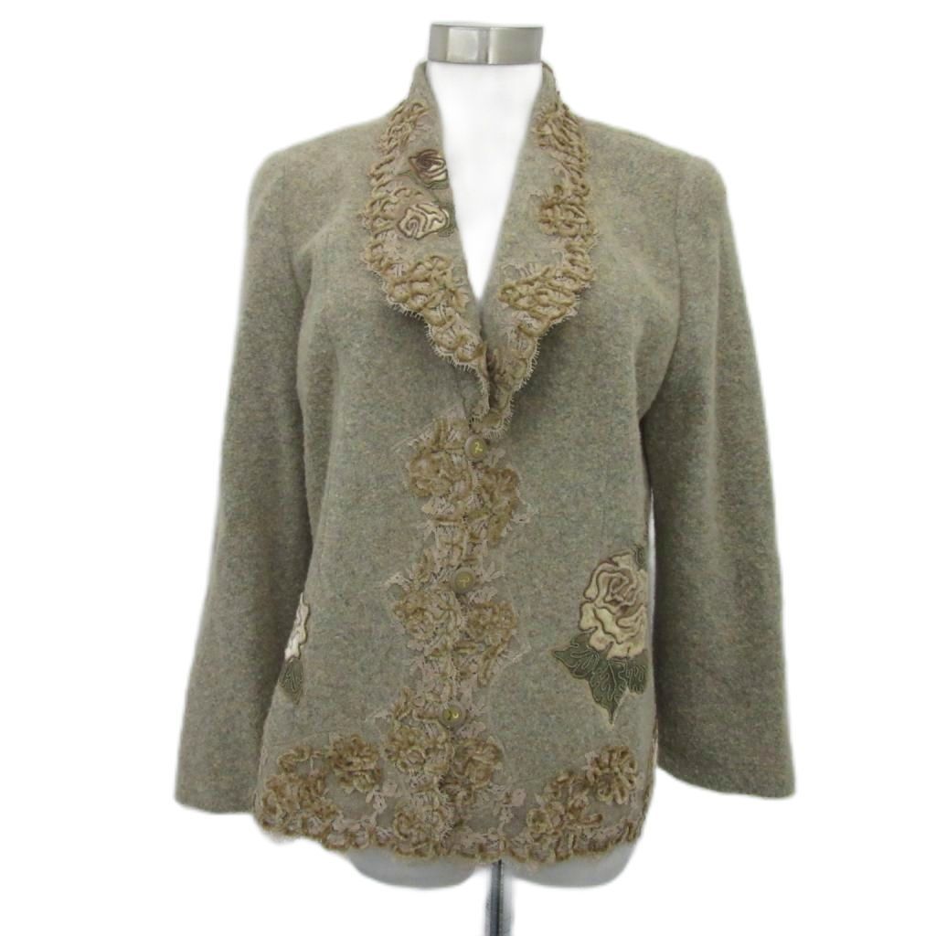 インポートロッサ import Rossa ニットジャケット 大きいサイズ 44