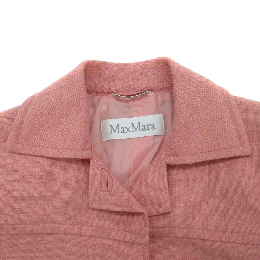 Max Maraマックスマーラ　ピンクジャケット36 Max Maraマックスマーラ ピンクジャケット36 マックスマーラ ピンク