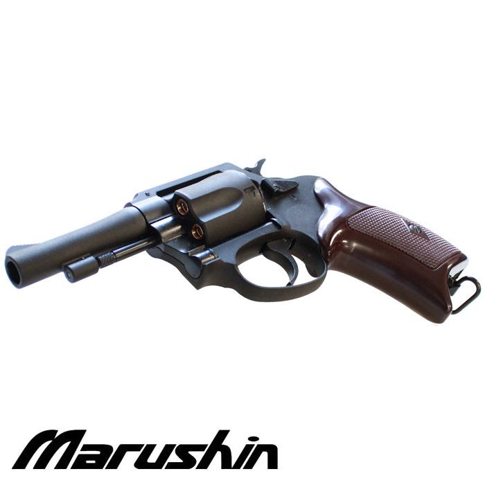 マルシン ポリスリボルバー 3インチ ガスガン 6mm/X/BK/HW/樹脂