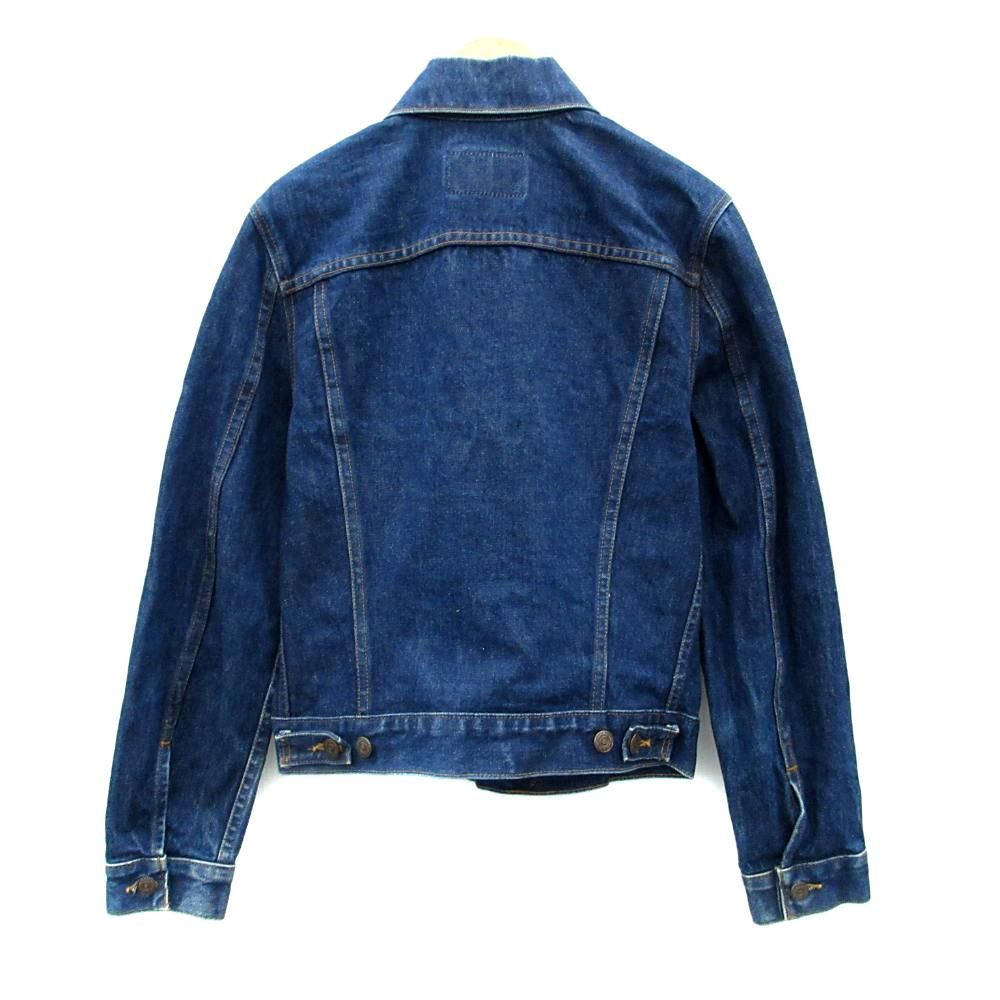 【美品】LEVI'S デニムジャケット 70505-0217 サイズ36 濃紺 リーバイス Levi's 70505-0217 デニムジャケット Gジャン ジージャン