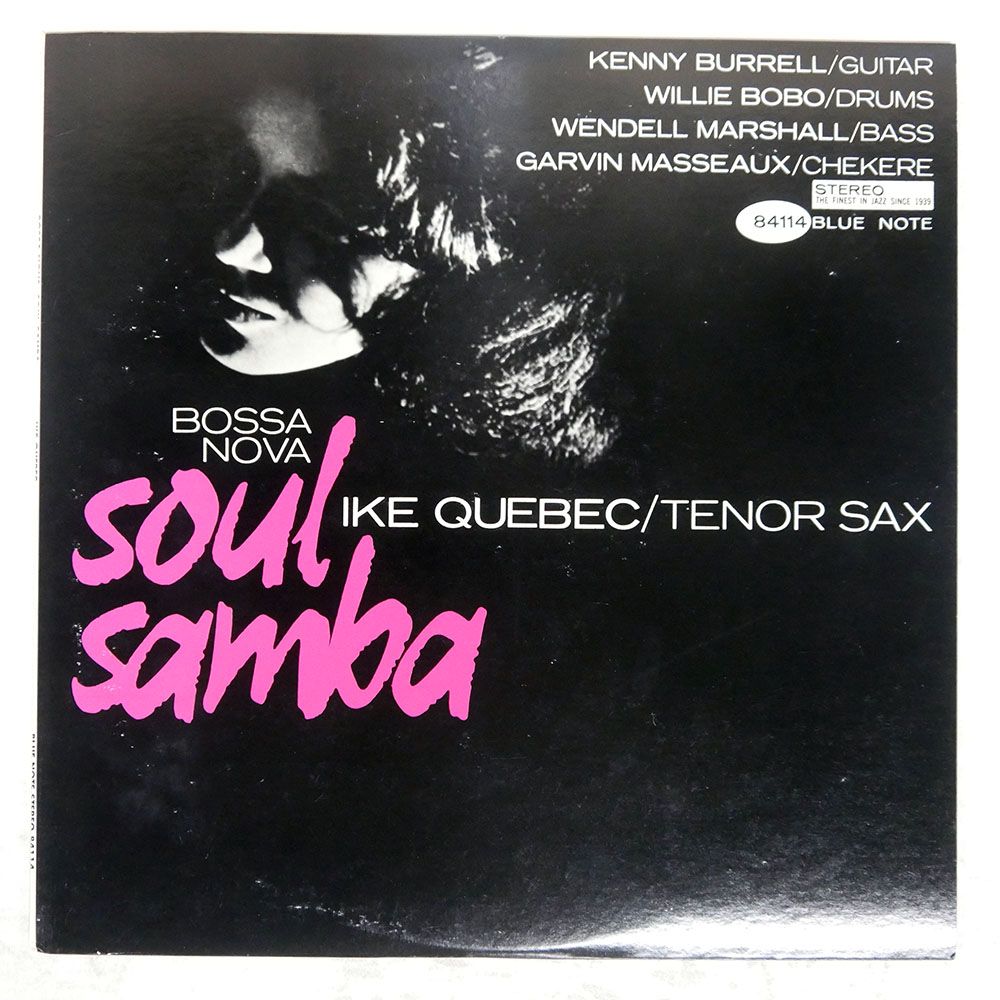 盤 IKE QUEBEC|BOSSA NOVA SOUL SAMBA|BLUE NOTE BN 4114 LP