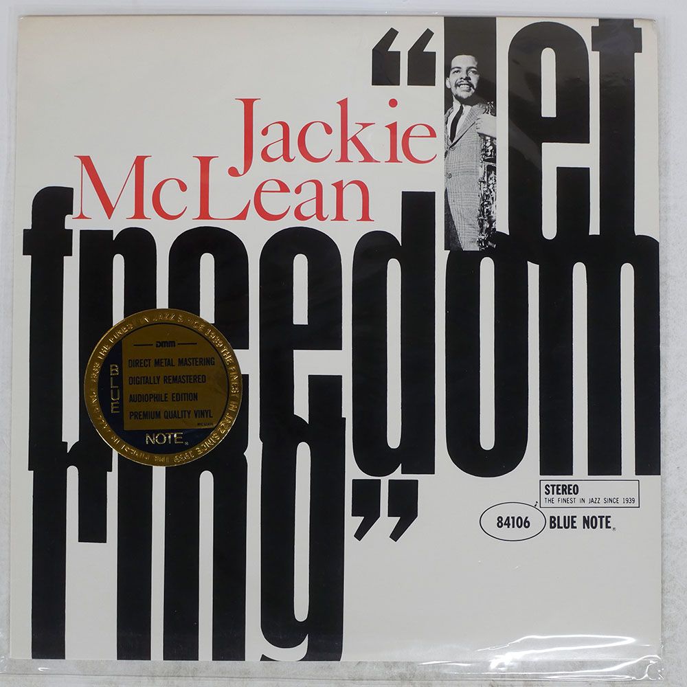 US盤 JACKIE MCLEAN/LET FREEDOM RING/BLUE NOTE BST84106 LP - メルカリ