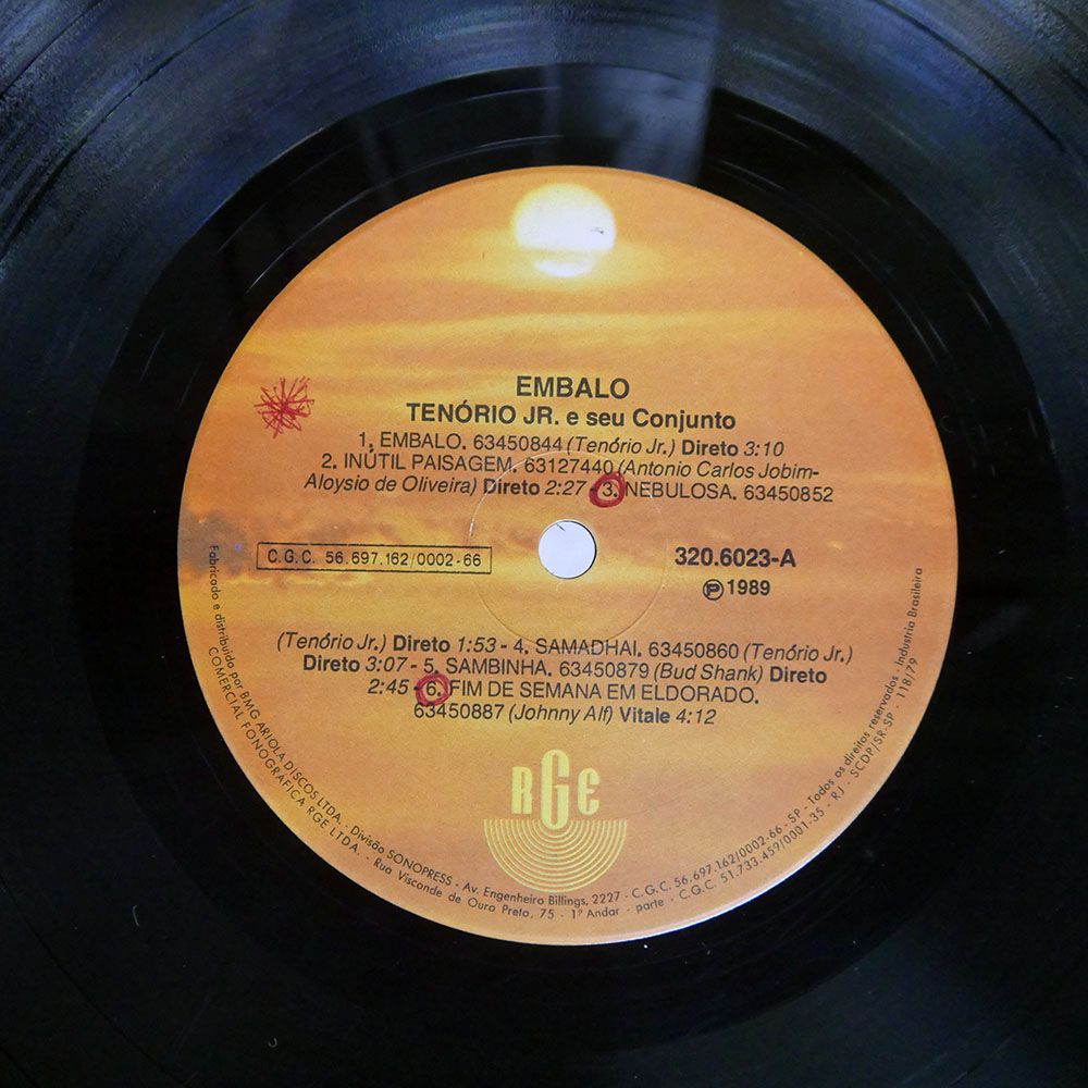 ブラジル盤 TENORIO JR./EMBALO/RGE 3206023 LP - メルカリ