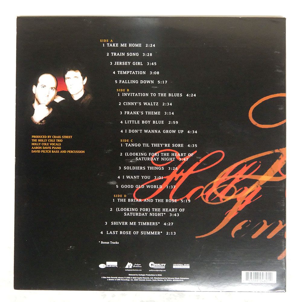 US盤 HOLLY COLE| | APP 048 12