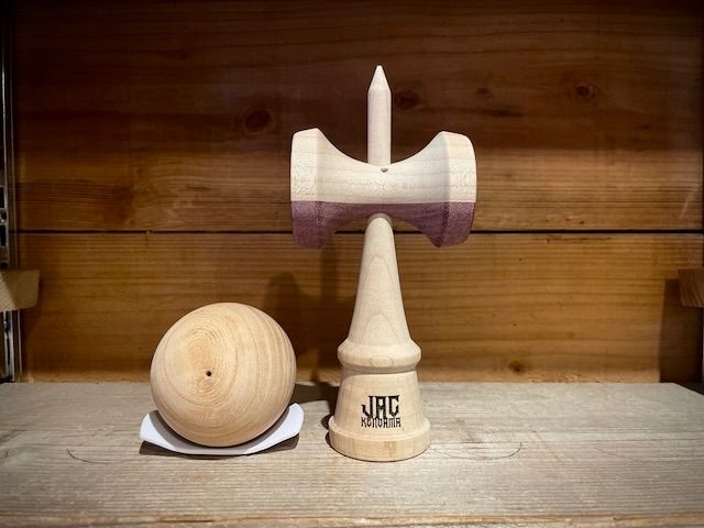 JAC KENDAMA 10 TH ANNY KEYAKI PURPLE QT MAPLE KEN けん玉