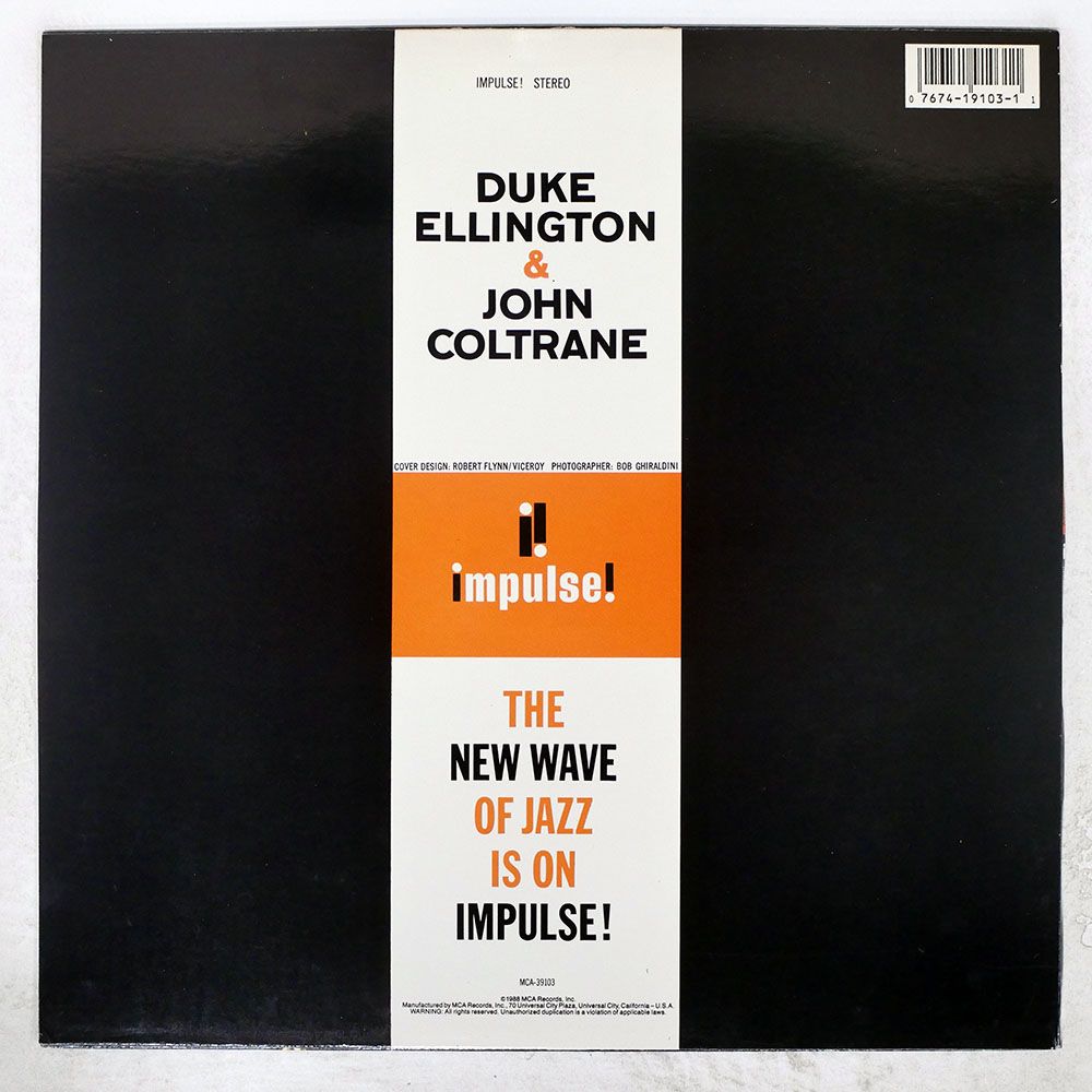 Duke Ellington & John Coltrane レコード LPレコード礼讃 | Duke Ellington & John Coltrane