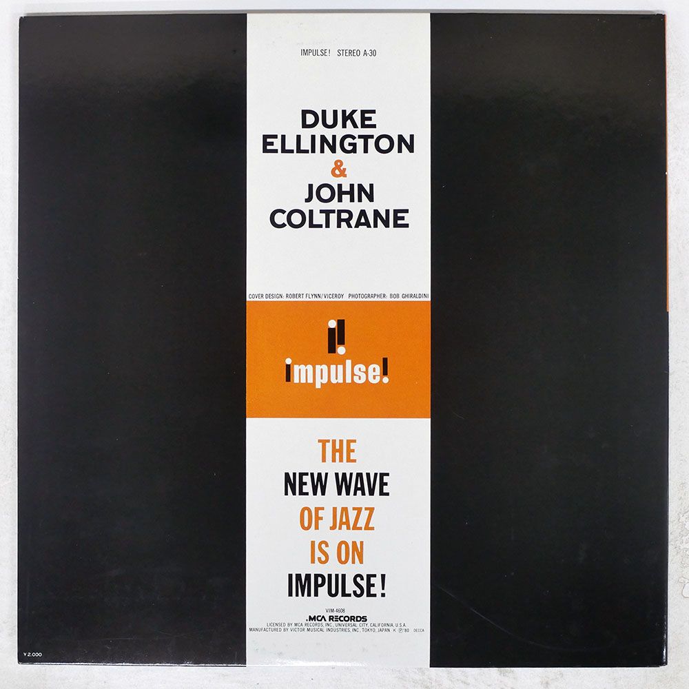 国内盤 DUKE ELLINGTON & JOHN COLTRANE/SAME/IMPULSE VIM4608 LP