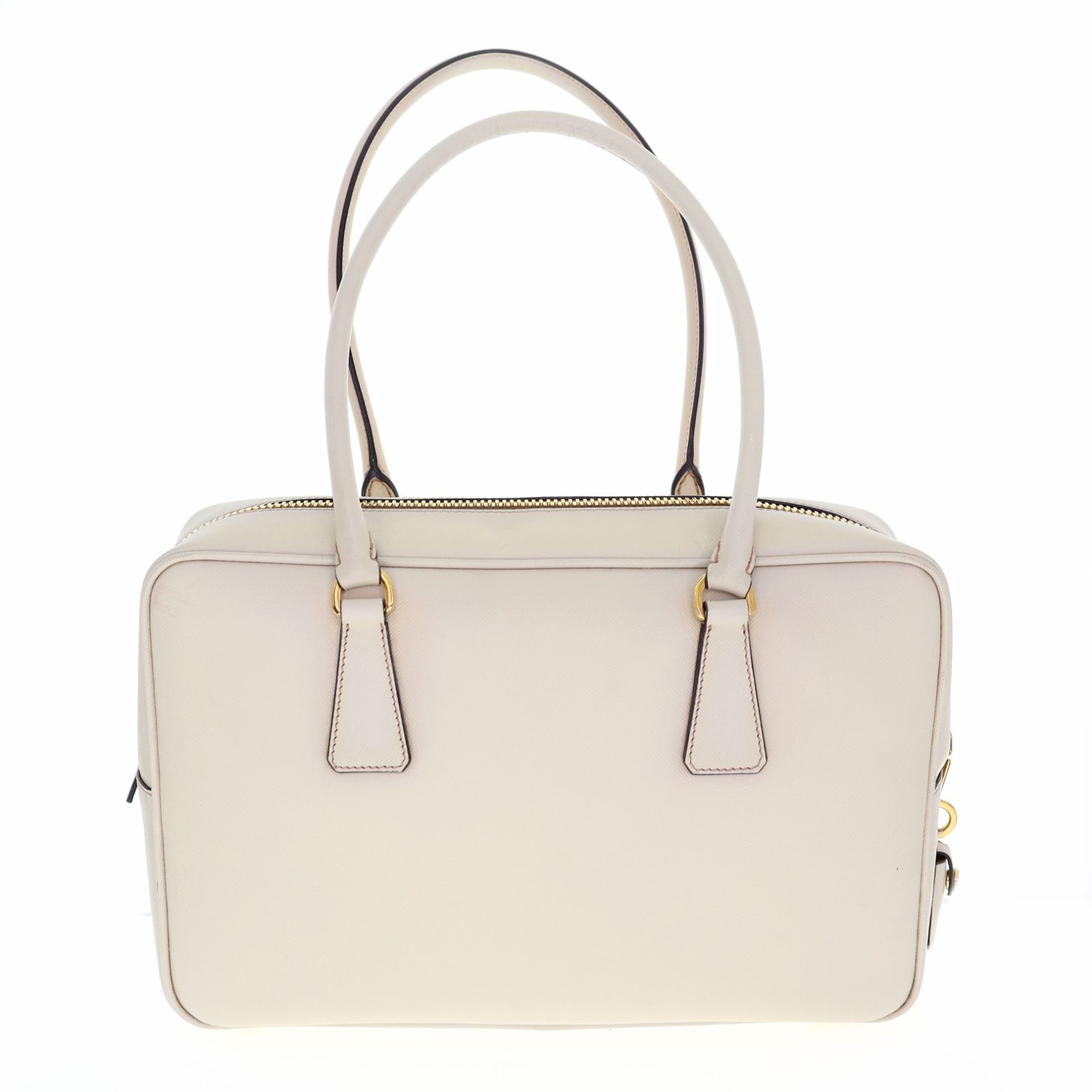 中古】PRADA プラダ サフィアーノ レザー ハンドバッグ トートバッグ  