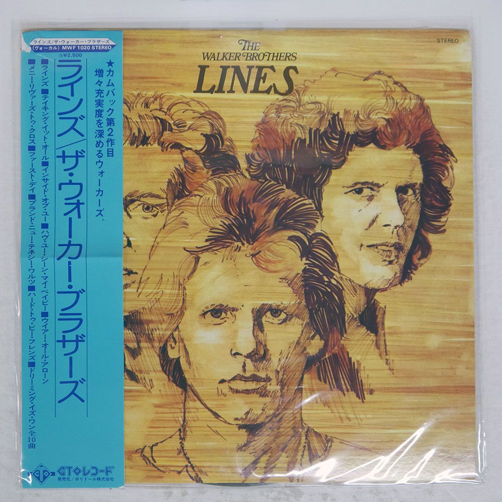 帯,見本盤 国内盤 WALKER BROTHERS/LINES/GTO MWF1020 LP - メルカリ