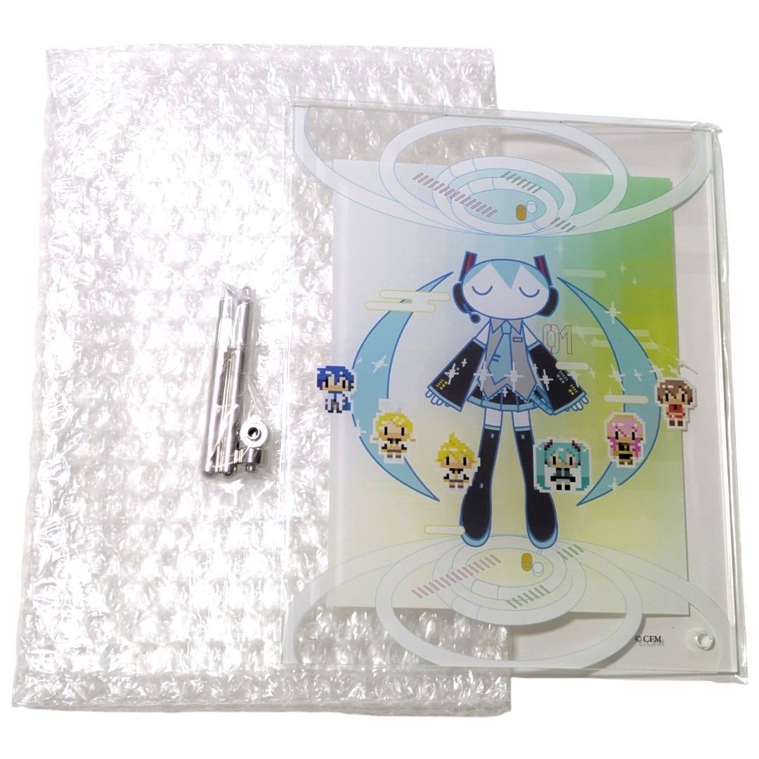 送料無料 24時間以内発送 新品 初音ミク A5アクリルパネル