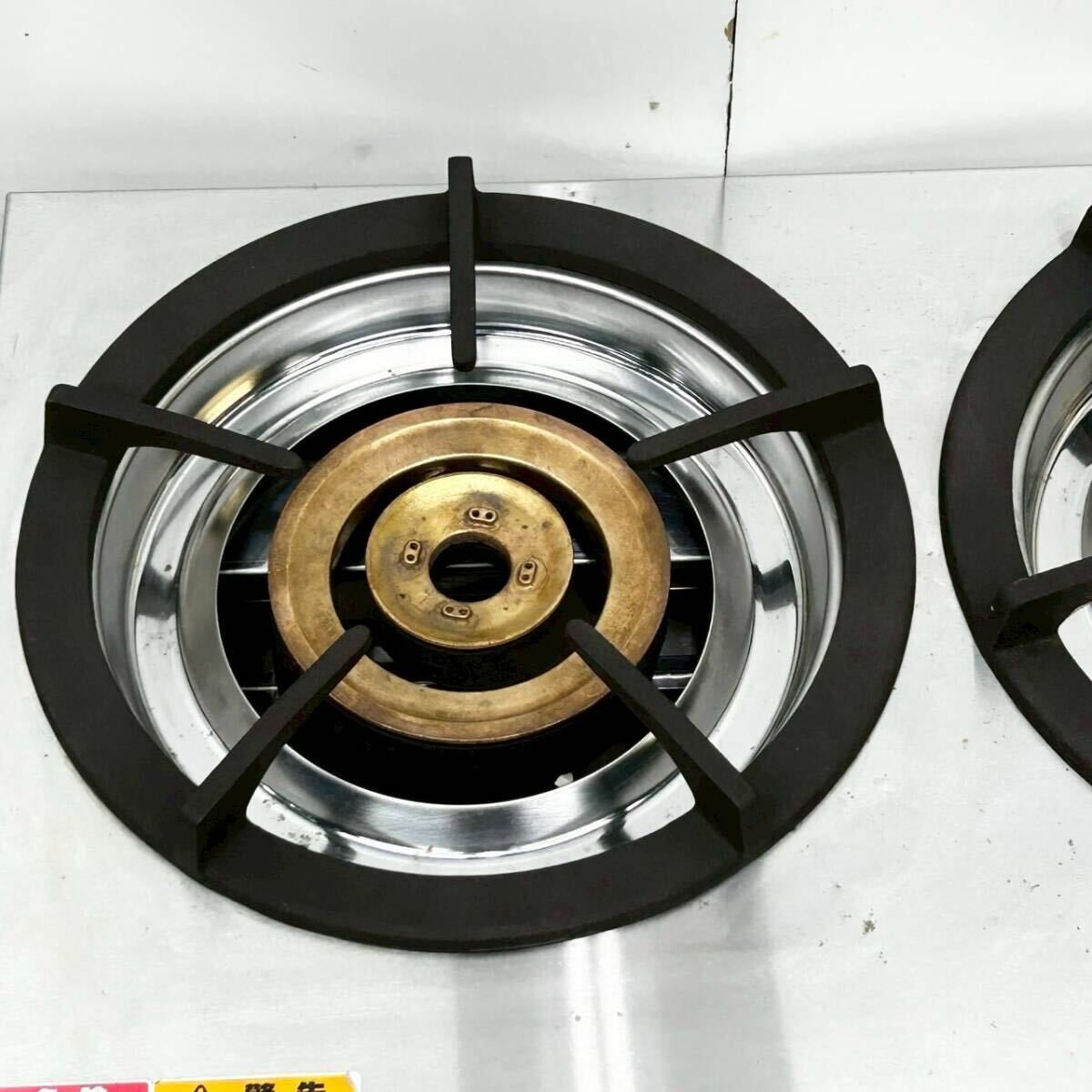マルゼン ガステーブルコンロ 親子 卓上2口コンロ M-222C 都市ガス
