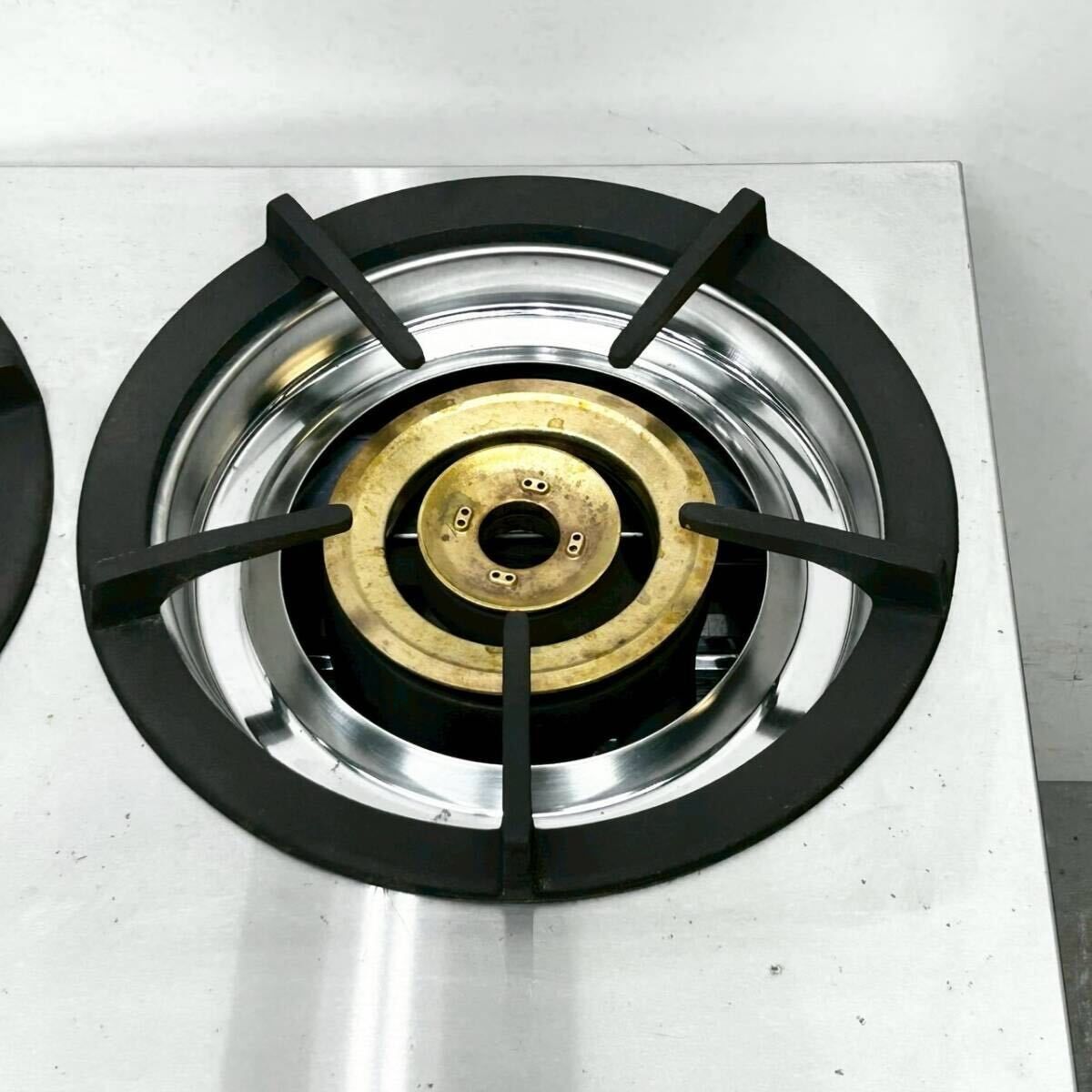 マルゼン ガステーブルコンロ 親子 卓上2口コンロ M-222C 都市ガス