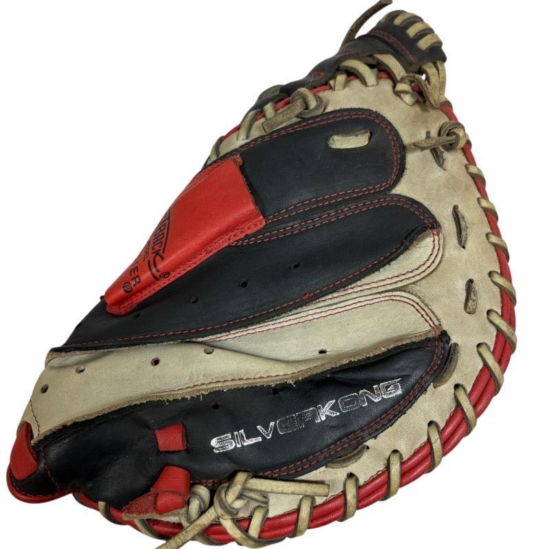 ローリングス　軟式用一般　キャッチャーミット　左利き 現状品】Rawlings ローリングス 左利き 左投げ キャッチャーミット