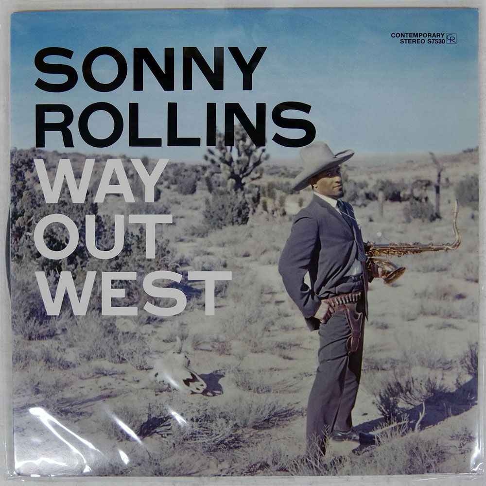 US盤 SONNY ROLLINS/WAY OUT WEST/ORIGINAL JAZZ CLASSICS OJC337 LP