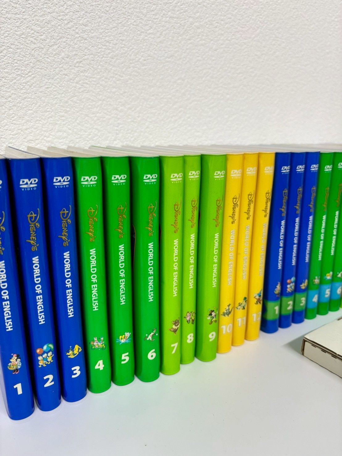 ディズニー英語システム DWE DVD 大量セット World of English まとめ