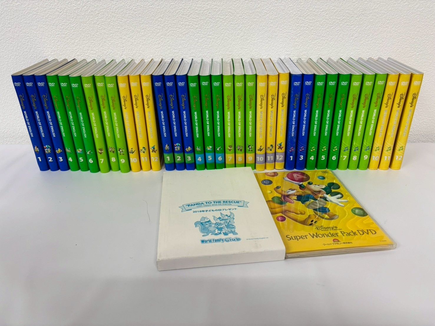 ディズニー英語システム DWE DVD 大量セット World of English まとめ