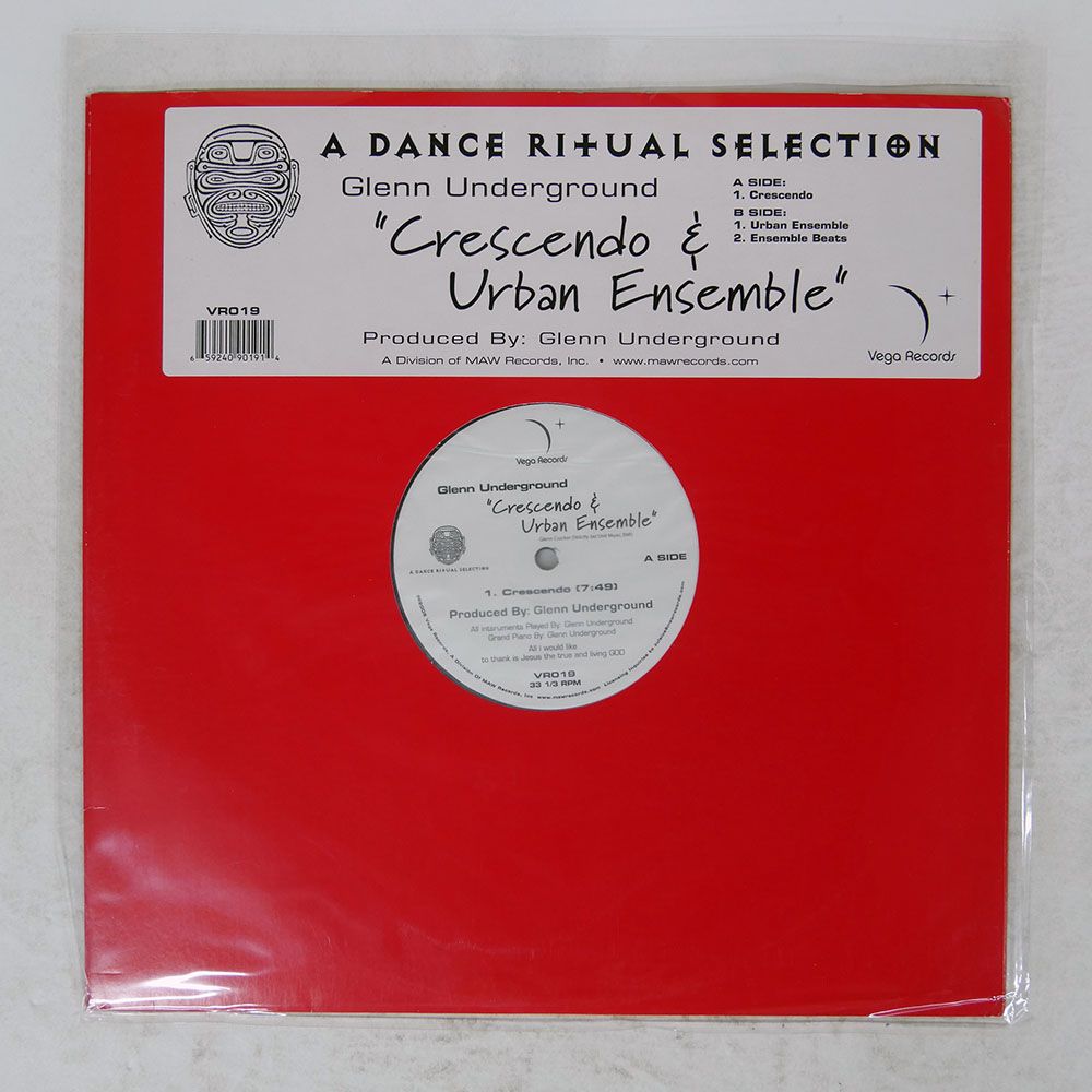 US盤 GLENN UNDERGROUND/CRESCENDO & URBAN ENSEMBLE/VEGA VR019 12