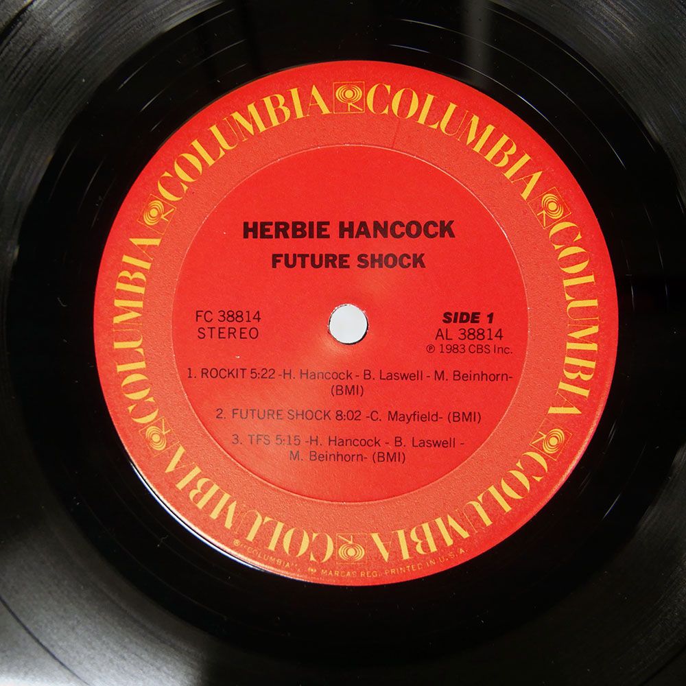 US盤 HERBIE HANCOCK/FUTURE SHOCK/COLUMBIA FC38814 LP - メルカリ