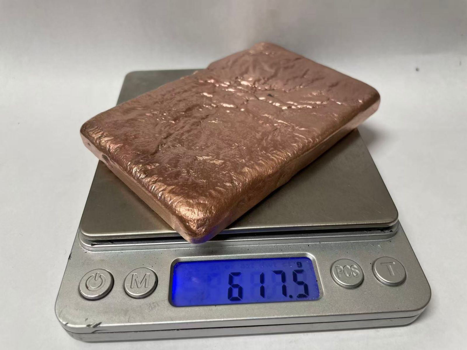 送料無料/ピカ銅 インゴット 銅 617g 純銅 99.9% 銅インゴット - メルカリ